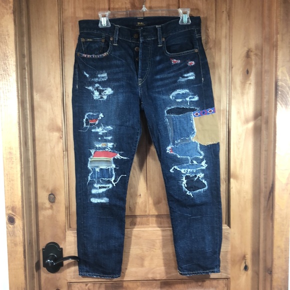 Rare Limited Edition Ralph Lauren The Avery Boyfriend Jeans - Picture 8 of 15